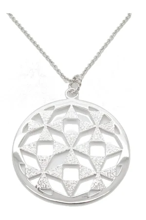 ORPHELIA Damen-Kette aus 925er Sterlingsilber mit Anhänger – ZH-6037
