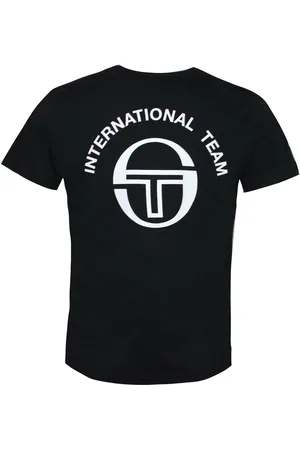 Sergio Tacchini Damen Alexandra Schwarzes Top