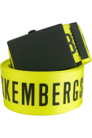 Bikkembergs Limettengurtel mit Clip-Verschluss