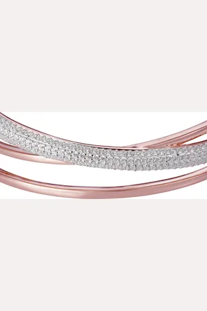 ORPHELIA Damen-Armband aus 925er Sterlingsilber, Rosé, ZA-7408