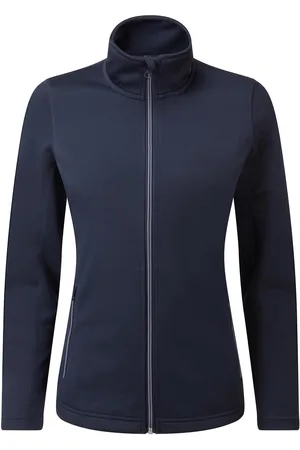 Premier Womens/Ladies Dyed Sweat Jacket (French Navy)
