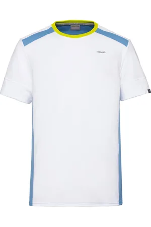 Head Kopf uni Herren weißes T-Shirt