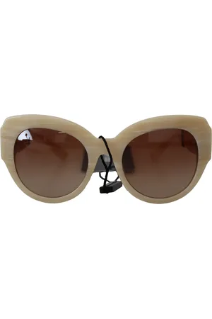 Dolce & Gabbana Wunderschone Sonnenbrille mit braunen Glasern