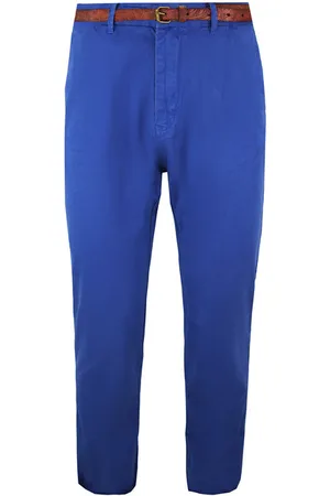 Scotch&Soda Stuart reguläre schlanke Fit Chinos Blue Mens Bottoms 136195 0214