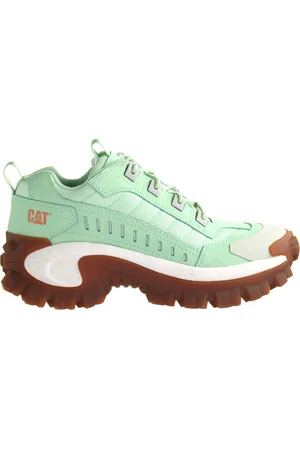 Caterpillar Eindringling Oxford Mens Green Trainer