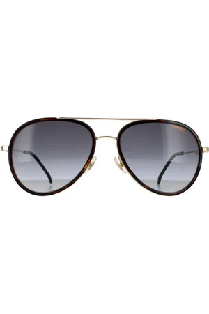 Carrera Aviator Mens Dark Havana Dark Grey Gradient Sonnenbrille