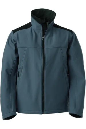 Russell Athletic Russell Herren Softshell Jacke mit atmungsaktiver, wasserdichter Membrane (Convoy Grey)