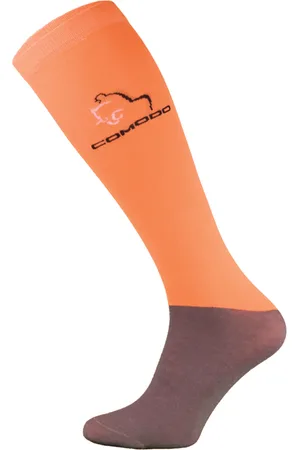 COMODO Femme Chaussettes Equitation | Chaussettes Hautes Longues pour Eté