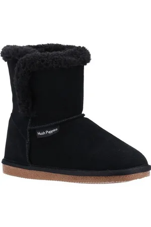 Hush Puppies Mädchen Ashlynn Wildleder Hausschuhe