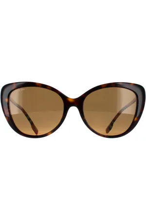 Burberry BE4407 385483 donker havana bruin gepolariseerde zonnebril