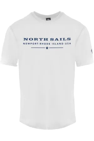 North Sails Newport Rhode Island Weißes T-Shirt