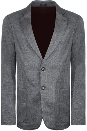Emporio Armani Emporio Exklusive Herren Grey Printed Blazer