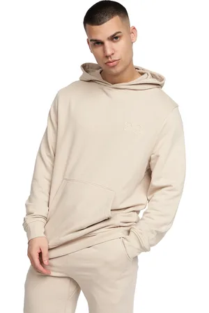 Crosshatch "Emmson" Kapuzenpullover für Herren (Steinfarben)