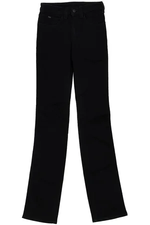 Emporio Armani Lange Stretch-Denim-Hose für Damen 6Y5J75-5D24Z