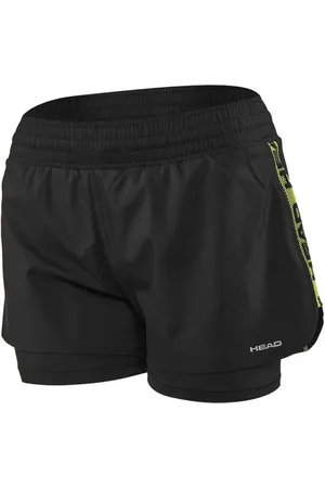 Head Advantage Womens Black Tennis Shorts