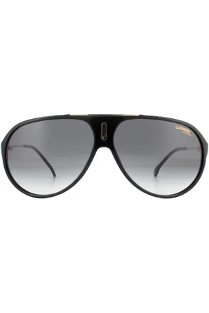Carrera Aviator Mens Black Dark Grey Gradient Sonnenbrille