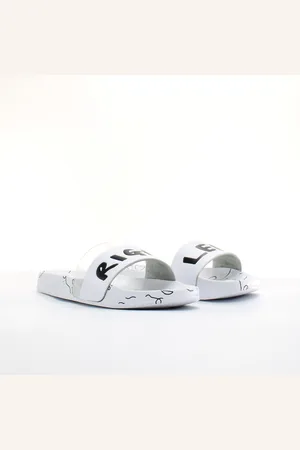 PUMA X Shantell Martin Leadcat White Synthetic Unisex Slip on Sliders 365952 01