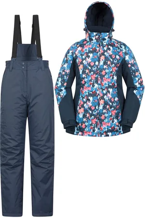 Mountain Warehouse Skijacke und Hosen Set für Damen (Petrol)