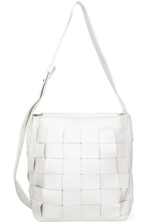 David Jones Schultertasche Frauen WHITE