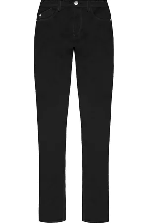 Emporio Armani J28 Skinny Fit Mens Black Jeans