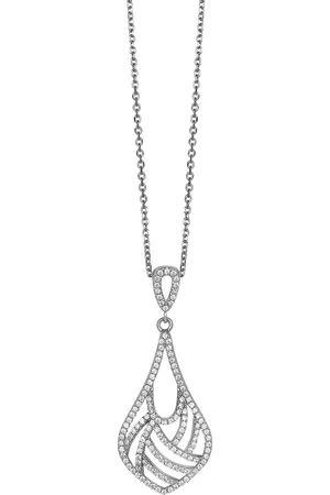 ORPHELIA Damen-Kette aus 925er Sterlingsilber mit Anhänger – ZH-4843