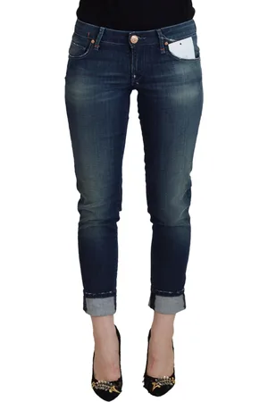 ACHT Wunderschone Slim-Fit-Jeans aus Baumwolle
