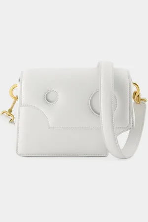 OFF-WHITE Burrow 22 Crossbody - Off White - - Leder