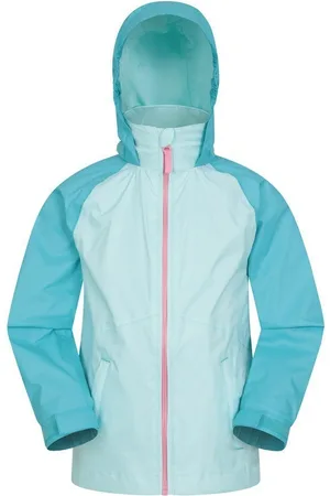 Mountain Warehouse Childrens/Kids Torrent II Wasserdichte Jacke (hellblau)