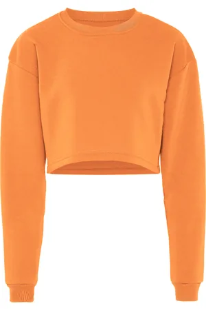 myMo Sweatshirt Damen Aprikose