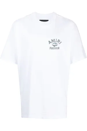 AMIRI Global Records Logo bedrucktes T-Shirt in