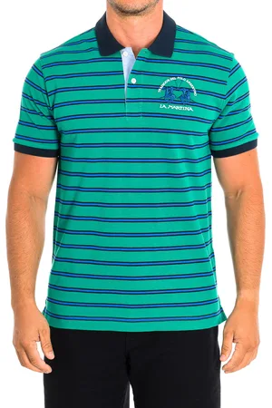 La Martina Polo mit kurzen Ärmeln TMP024-PK147 Mann