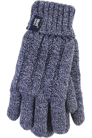 Heat Holders Womens Cable Knit 2.3 tog Handschuhe für den Winter