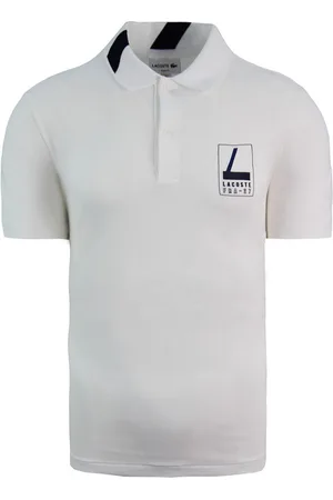 Lacoste FRA-27 Slim Fit Herren weiße Poloshirt