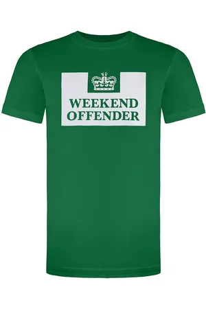Weekend Offender Prison Herren Grünes T-Shirt