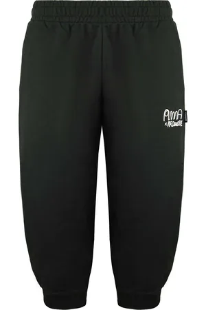 PUMA X Mr. Doodle Stretch Taille 3/4 Joggers Black Womens Trackhose 531019 01