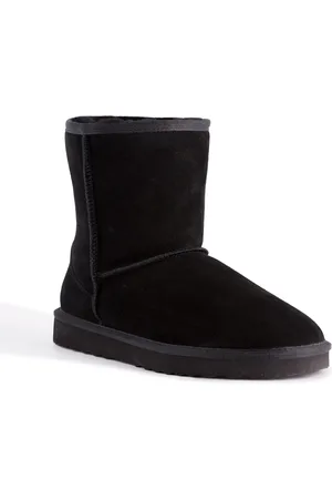 Aus Wooli "Cronulla" Australien Mitte Kalb Schaffell Stiefel