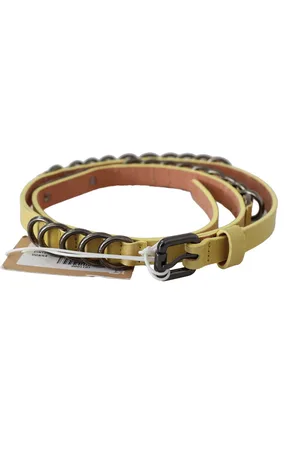 John Galliano Schlanker Schnallengurtel aus Leder