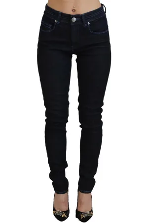 ACHT Dunkle Slim Fit Denim Jeans