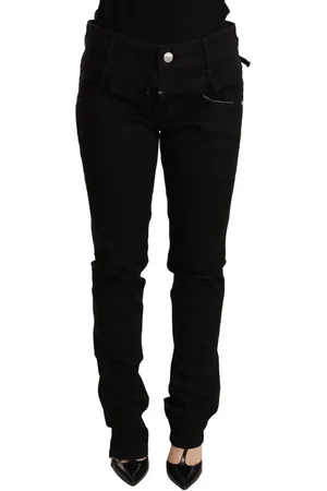 ACHT Skinny-Denim-Jeans mit niedriger Taille