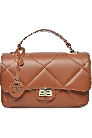 Carla Ferreri Rindsledertasche