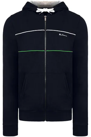 Ben Sherman Logo Herren Navy Track Jacke