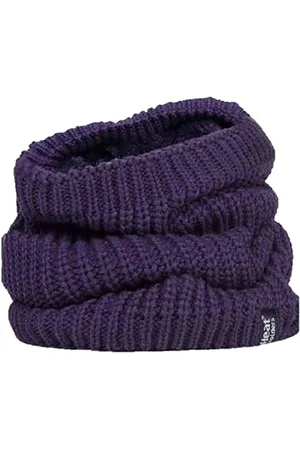 Heat Holders Ladies Thick Winter Warm Fleece gefüttert Chunky Knit Thermal Neck Warmer