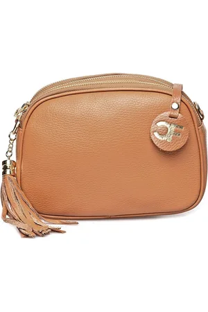 Carla Ferreri Rindsledertasche