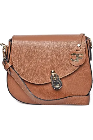 Carla Ferreri Rindsledertasche