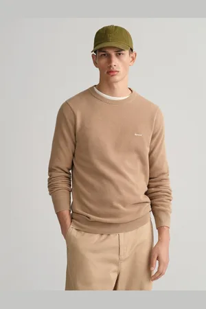 GANT Cotton Pique C-Neck Strickpullover