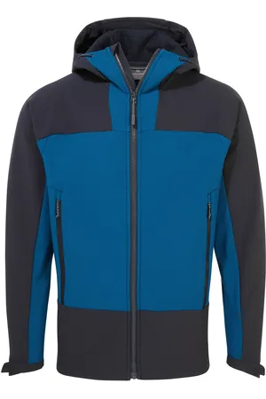 Craghoppers "Expert Active" Softshelljacke mit Kapuze für Herren (Meeresblau/Dunkel-Marineblau)