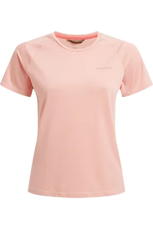 Craghoppers "Ellie" T-Shirt für Damen kurzärmlig (Rosa )