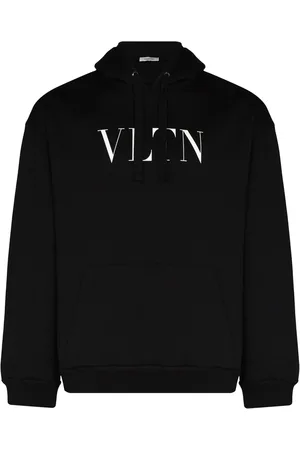 VALENTINO Garavani VLTN Logo Print Hoodie in