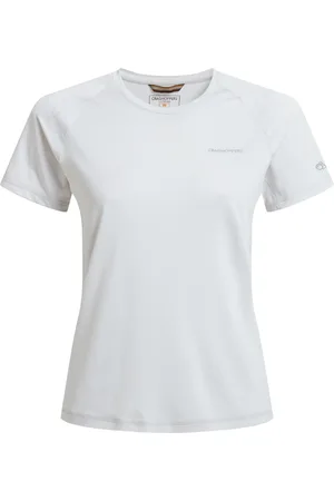 Craghoppers "Ellie" T-Shirt für Damen kurzärmlig (Dunkelgrau)