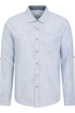 Mountain Warehouse "Coconut" Hemd für Herren Langärmlig (Denim)
